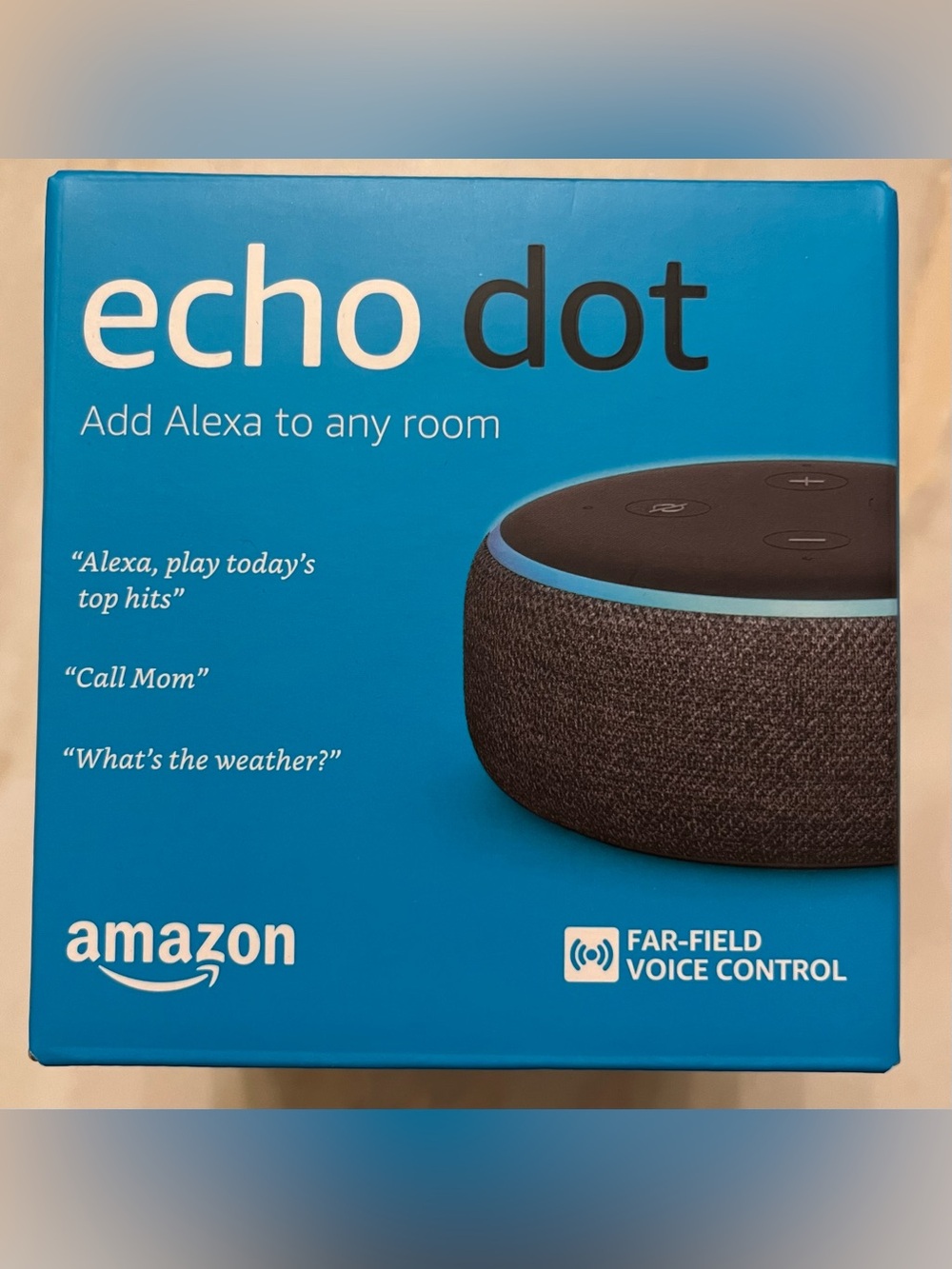 Amazon Echo Dot 3rd Gen Smart Speaker with Alexa - Charcoal NEW